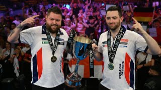 Michael Smith savages Peter Wright with brutal putdown after England win darts World Cup [upl. by Glynas]