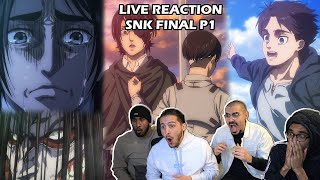 SHINGEKI NO KYOJIN FINAL PART 1  LIVE REACTION FR [upl. by Euqinomahs686]