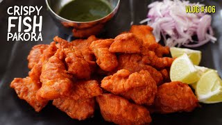 How To Make Crispy Fish Pakora  Quick amp Easy Fish Pakoda Recipe Spicy Fish Pakora Recipe Easter 22 [upl. by Akers]