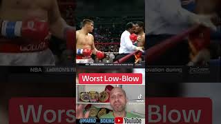 ￼The worst low blows in boxing history￼ [upl. by Nortyad258]