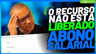 TENHO QUE ENTRAR COM RECURSO AGORA ABONO SALARIAL PISPASEP 2023 [upl. by Lilithe38]