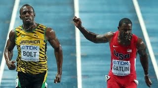 Usain Bolt vs Justin Gatlin  Rio Olympics 2016 BuildUp Highlights [upl. by Gnad53]