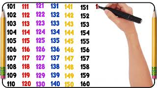 101 से 200 तक गिनती  101 to 200 numbers😁123 counting song for kids [upl. by Yaniv]