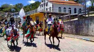 CAVALHADA 2010 SÃO SEBASTIÃO DA ESTRELA MG 1 [upl. by Cypro]