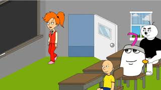 Caillou gets grounded on his first day of school 16 [upl. by Ileyan511]