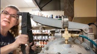 Tips for Using a Peter Pugger Vacuum Deairing Pug Mill in the Pottery or Ceramics Studio [upl. by Verney]