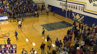 Crivitz vs Kewaunee High School Boys Varsity Basketball [upl. by Maxantia874]