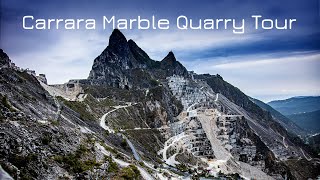 Carrara Marble Quarry Tour [upl. by Rosmarin]