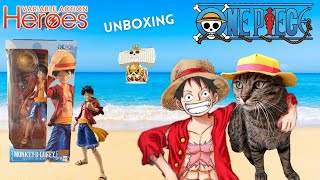 One Piece Monkey D Luffy Variable Action Heroes Megahouse Unboxing y Review [upl. by Eugenius]