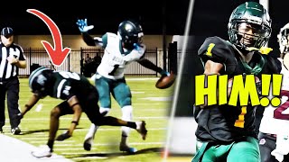 THE MOST ENTERTAINING WIDE RECEIVER OF ALL TIME Johntay Cook Senior Football Highlights [upl. by Meibers]