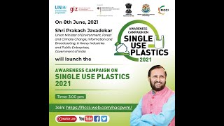 AWARENESS CAMPAIGN ON SINGLE  USE PLASTICS  2021 [upl. by Gambell950]