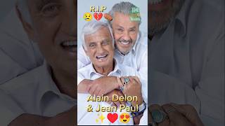 Alain Delon amp JeanPaul Belmondo Together Now In Heaven alaindelon jeanpaulbelmondo antesedepois [upl. by Budwig182]