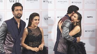 Sara Ali Khan And Vicky Kaushal At Vogue Beauty Awards 2019 [upl. by Younger]