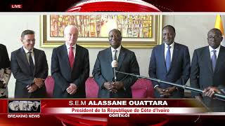 Journée marathon pour SEM ALASSANE OUATTARA [upl. by Oiralih]