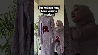 set kebaya kutu baru wisuda modernkebaya set tunik lamaran tunangankebayamodern kebayacantikfyp [upl. by Noinatrad]