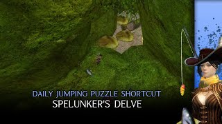 Guild Wars 2 Daily Jumping Puzzle Shortcut  Spelunkers Delve [upl. by Ayel]