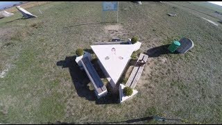 Drone DJI Phantom 2 Gopro Hero 4  Tripoint Border AustriaHungarySlovakia Sculpture Park [upl. by Ettevy]