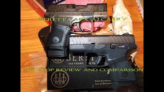 Beretta APX A1 Carry Tabletop Review and Comparison [upl. by Inoj204]