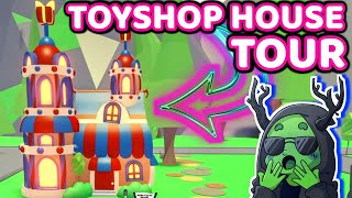 TOYSHOP HOUSE TOUR REVIEW IN ADOPT ME [upl. by Samford]