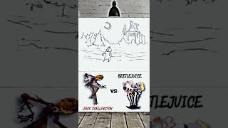 subscribe1M Jack Skellington vs Beetlejuice animation funny cartoon [upl. by Nosimaj]