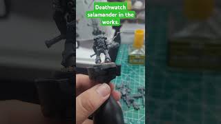 Deathwatch Salamander In the workswarhammer40kspacemarine warhammer40k [upl. by Noissap]