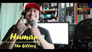 Human  The Killers karaoke cover [upl. by Supen]