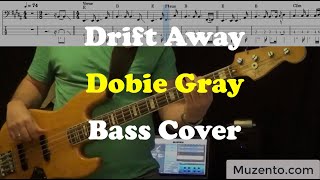 Drift Away  Dobie Gray  Bass Cover  Request [upl. by Oirromed]