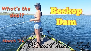 Boskop Dam  Whats the deal March 2024 Eps 11bassfishing bass boskopdam tanglewoodnature [upl. by Anelhtak905]