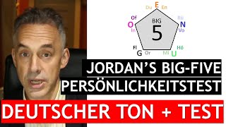 Jordan Peterson s Big Five Persönlichkeitstest auf Deutsch PsychologieModell UnderstandMyselfde [upl. by Yenroc]