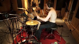 Metal Studio Drum Tracking Aletrun  Ember [upl. by Oribel]