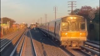 LIRR M3 RFW from Penn Station to Ronkonkoma on train 1056 through the Autumn leaves 11323 [upl. by Inol]