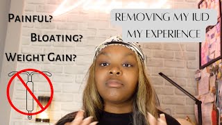 Removing my IUD Mirena  HONEST Removal Experience  Life after IUD [upl. by Talie]