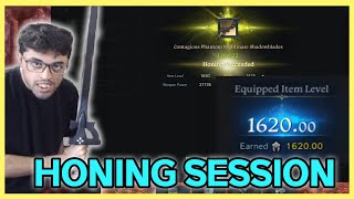 My INSANE 1620 Honing Session Lost Ark [upl. by Ainivad]