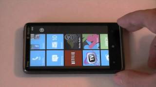 TMobile HTC HD7 Software Tour  Pocketnow [upl. by Tombaugh354]