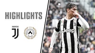 HIGHLIGHTS Juventus vs Udinese 20  Serie A  11032018 [upl. by Kurr975]