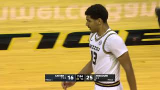 HIGHLIGHTS Mizzou defeats Xavier [upl. by Pressey]