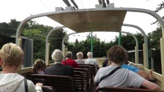 Topdeck ride on unique opentop Bournemouth trolleybus 202 ALJ 986 [upl. by Aryam]