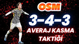 OSM 2024 FARK ATTIRAN 343 TAKTİĞİ  ONLİNE SOCCER MANAGER [upl. by Ahsitam765]