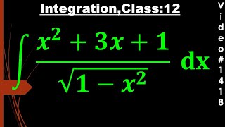 integration x23x1root1x2 dx I class 12 deepakmittalmakesuexpert [upl. by Liederman]