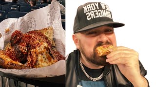 Yankee Stadium Food Review Meatballs amp Cheesy Garlic Bread [upl. by Mandell]