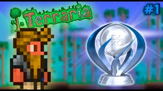 ¿Cómo es sacarse el Platino en Terraria  Terraria Platino Ep1 [upl. by Andriette]