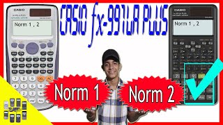 ¿COMO poner en modo NORMAL la calculadora cientifica CASIO fx991LA PLUS Norm 1  Norm 2 [upl. by Garvy]