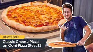 Classic Pizza Dough Recipe  Pizza Steel  Ooni Pizza Ovens [upl. by Ahsinyar936]