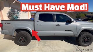 How to Install Tonneau Bed Cover for the Toyota Tacoma [upl. by Cohdwell]