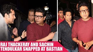 Sachin Tendulkar and Raj Thackerays Friendly Dinner [upl. by Eldridge]