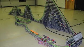 The Rumbler  Knex Roller Coaster [upl. by Mialliw334]