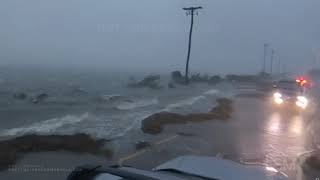 09132021 Matagorda TX  Power Out Storm Surge and Wind Damage [upl. by Nerat]