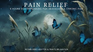 Pain Relief 5 Hours Soothing Music for Headaches amp Chronic Pain [upl. by Dwinnell]