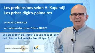 La main Les préhensions Les prises digitopalmaires [upl. by Yebot209]