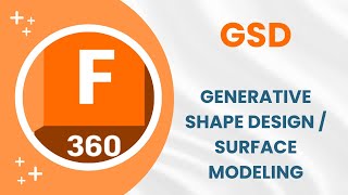 PART 3  Generative Shape Design GSD  Fusion 360 [upl. by Elbring851]